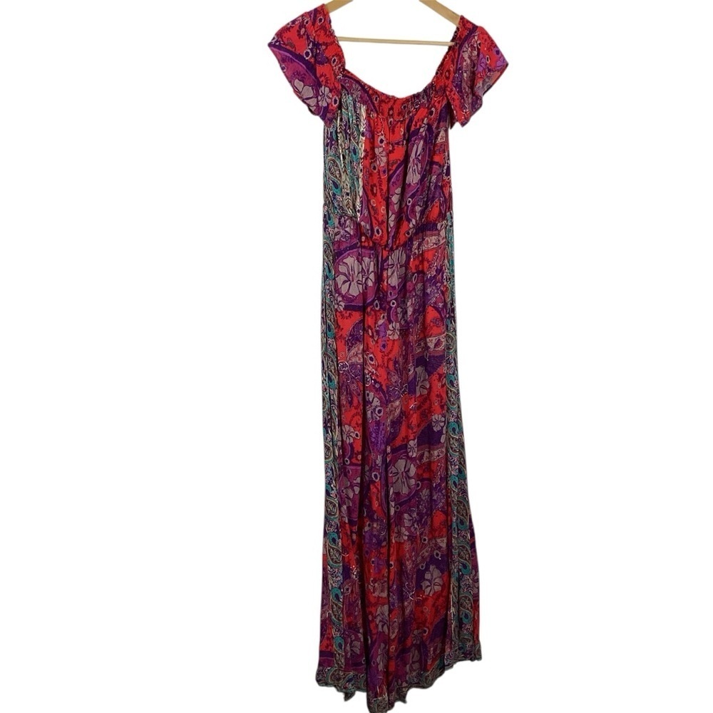 Free People Carmen Print Jumpsuit Size Small